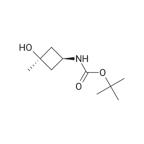 cis-tert-Butyl 3-hydroxy-3-methylcyclobutylcarbamate
