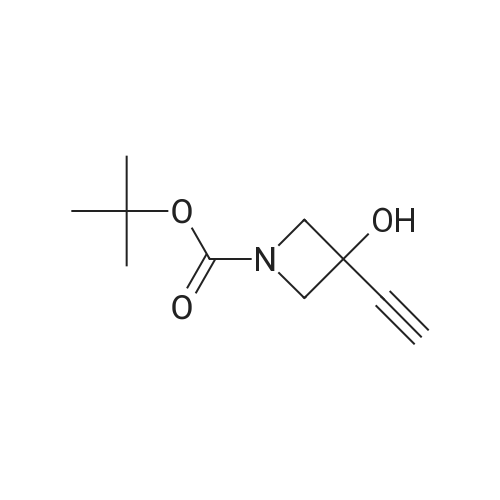 tert-Butyl 3-ethynyl-3-hydroxyazetidine-1-carboxylate
