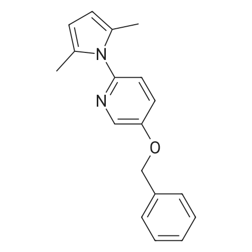 5-(Benzyloxy)-2-(2,5-dimethyl-1H-pyrrol-1-yl)pyridine