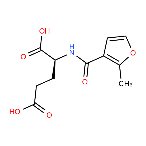 (S)-2-(2-Methylfuran-3-carboxamido)pentanedioic acid