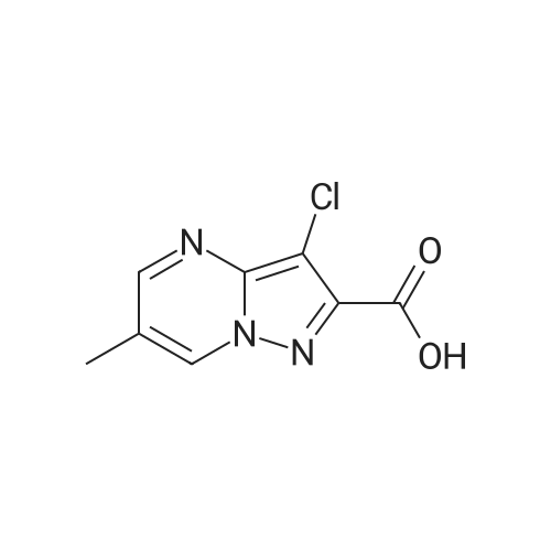 3-Chloro-6-methylpyrazolo[1,5-a]pyrimidine-2-carboxylic acid