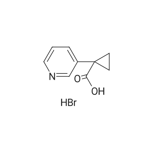 1-(Pyridin-3-yl)cyclopropanecarboxylic acid hydrobromide