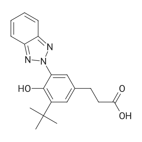 3-(3-(2H-Benzo[d][1,2,3]triazol-2-yl)-5-(tert-butyl)-4-hydroxyphenyl)propanoic acid