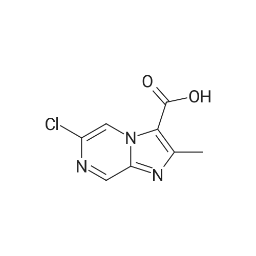 6-Chloro-2-methylimidazo[1,2-a]pyrazine-3-carboxylic acid