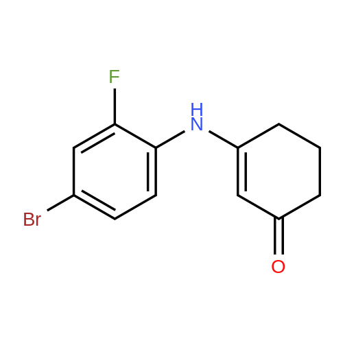 Bromo Fluorophenyl Amino Cyclohex Enone Ambeed