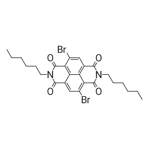 4,9-Dibromo-2,7-dihexylbenzo[lmn][3,8]phenanthroline-1,3,6,8(2H,7H)-tetraone