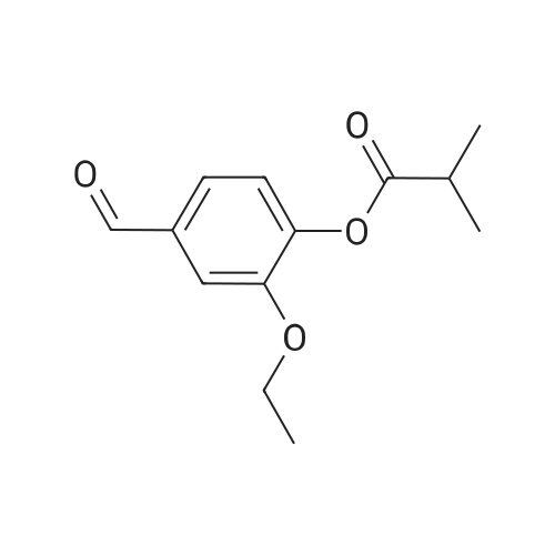 2-Ethoxy-4-formylphenyl isobutyrate