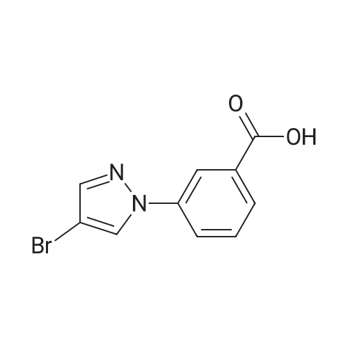 3-(4-Bromo-1H-pyrazol-1-yl)benzoic acid