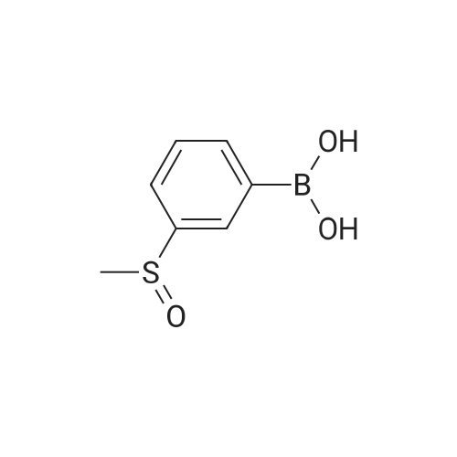 (3-(Methylsulfinyl)phenyl)boronic acid