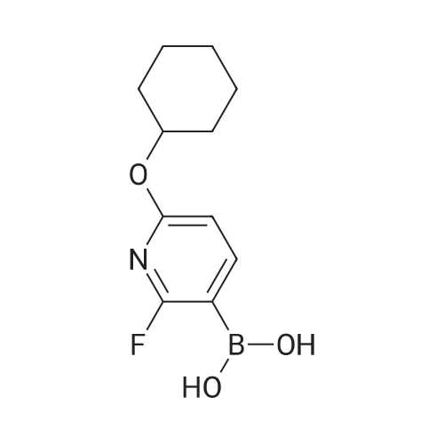 (6-(Cyclohexyloxy)-2-fluoropyridin-3-yl)boronic acid