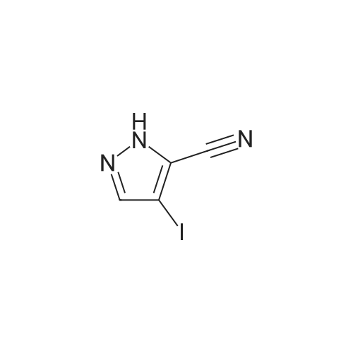 4-Iodo-1H-pyrazole-5-carbonitrile