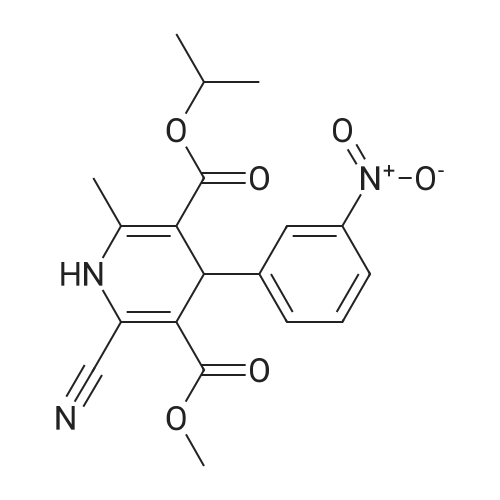 5-Isopropyl 3-methyl 2-cyano-6-methyl-4-(3-nitrophenyl)-1,4-dihydropyridine-3,5-dicarboxylate