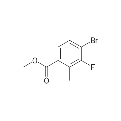 Methyl 4-bromo-3-fluoro-2-methylbenzoate