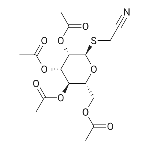 (2R,3R,4S,5S,6R)-2-(Acetoxymethyl)-6-((cyanomethyl)thio)tetrahydro-2H-pyran-3,4,5-triyl triacetate
