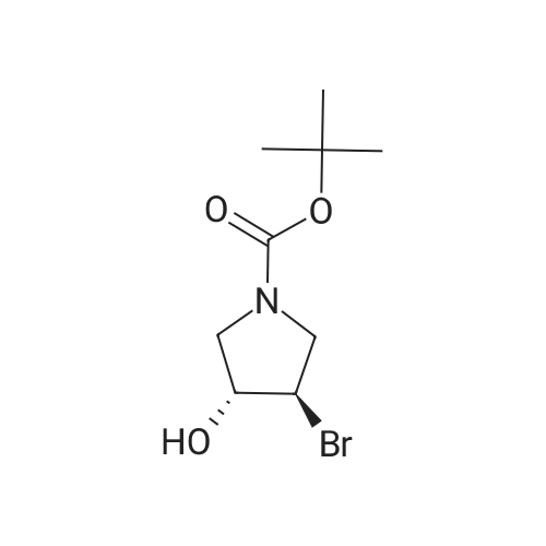 (3R,4R)-tert-Butyl 3-bromo-4-hydroxypyrrolidine-1-carboxylate