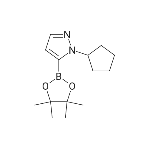1-Cyclopentyl-5-(4,4,5,5-tetramethyl-1,3,2-dioxaborolan-2-yl)-1H-pyrazole