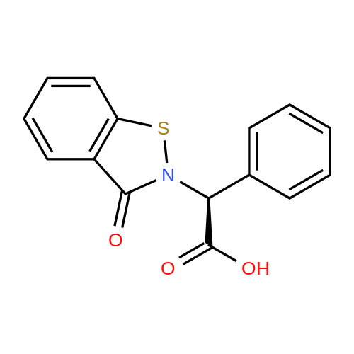 (S)-2-(3-Oxobenzo[d]isothiazol-2(3H)-yl)-2-phenylacetic acid