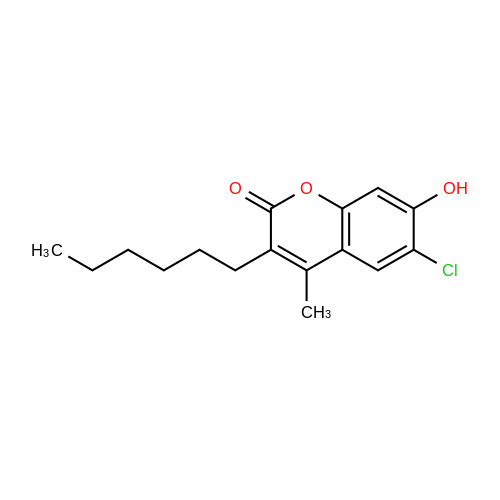 438035 77 96 Chloro 3 Hexyl 7 Hydroxy 4 Methyl 2h Chromen 2 One Ambeed