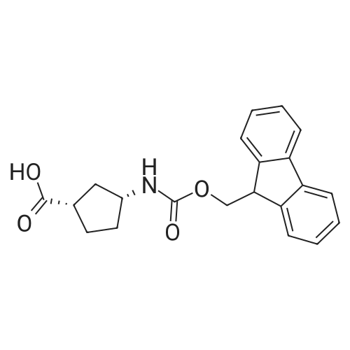 (1S,3R)-3-((((9H-Fluoren-9-yl)methoxy)carbonyl)amino)cyclopentanecarboxylic acid