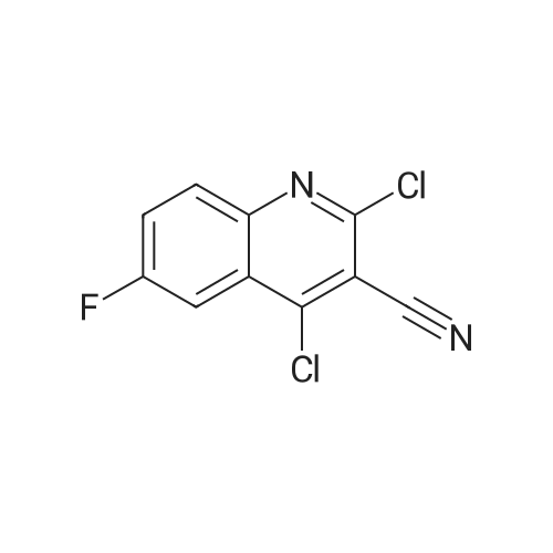 2,4-Dichloro-6-fluoroquinoline-3-carbonitrile