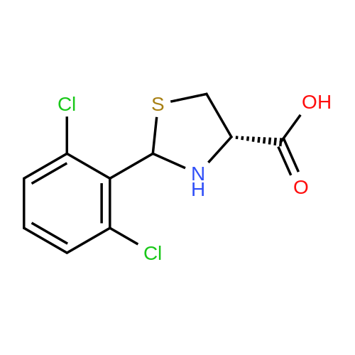 (4S)-2-(2,6-Dichlorophenyl)thiazolidine-4-carboxylic acid