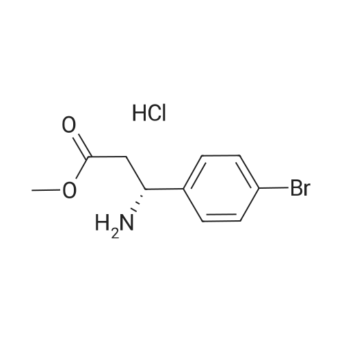 Methyl (3R)-3-amino-3-(4-bromophenyl)propanoate HCl