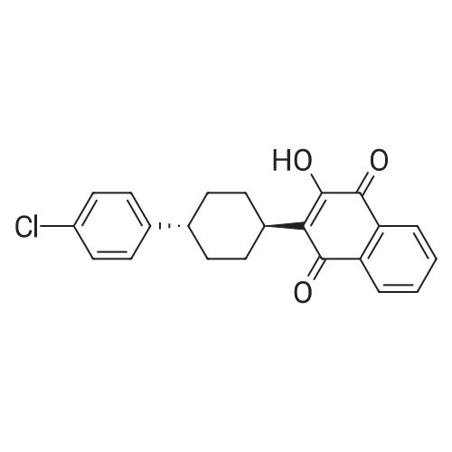 2-(trans-4-(4-Chlorophenyl)cyclohexyl)-3-hydroxynaphthalene-1,4-dione