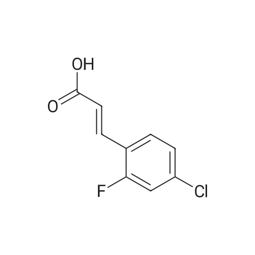 3-(4-Chloro-2-fluorophenyl)acrylic acid