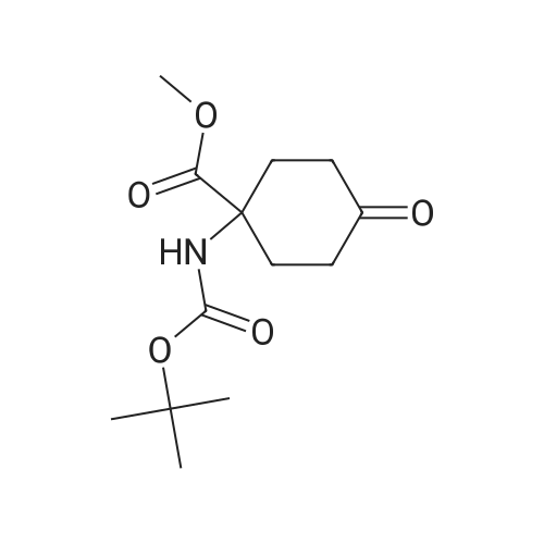 Methyl 1-((tert-butoxycarbonyl)amino)-4-oxocyclohexanecarboxylate