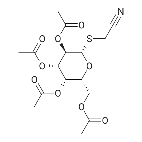 (2R,3S,4S,5R,6S)-2-(Acetoxymethyl)-6-((cyanomethyl)thio)tetrahydro-2H-pyran-3,4,5-triyl triacetate