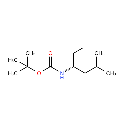 (S)-tert-Butyl (1-iodo-4-methylpentan-2-yl)carbamate