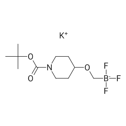Potassium (((1-(tert-butoxycarbonyl)piperidin-4-yl)oxy)methyl)trifluoroborate