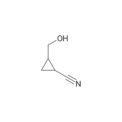 2-(Hydroxymethyl)cyclopropanecarbonitrile