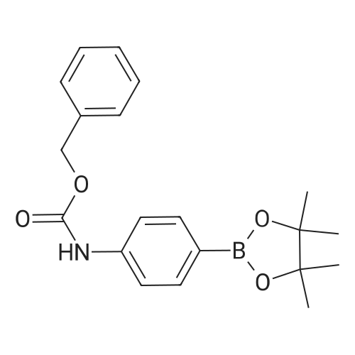 Benzyl (4-(4,4,5,5-tetramethyl-1,3,2-dioxaborolan-2-yl)phenyl)carbamate