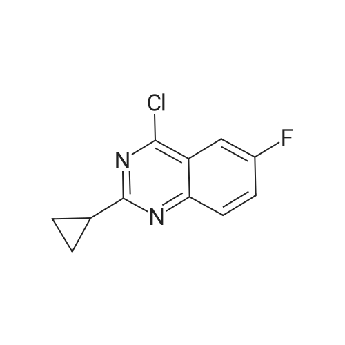 4-Chloro-2-cyclopropyl-6-fluoroquinazoline
