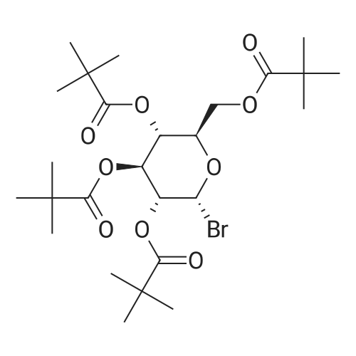 (2R,3R,4S,5R,6R)-2-Bromo-6-((pivaloyloxy)methyl)tetrahydro-2H-pyran-3,4,5-triyl tris(2,2-dimethylpropanoate)