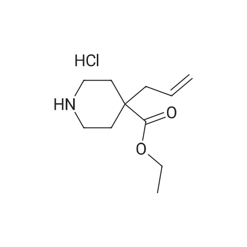 Ethyl 4-allylpiperidine-4-carboxylate hydrochloride