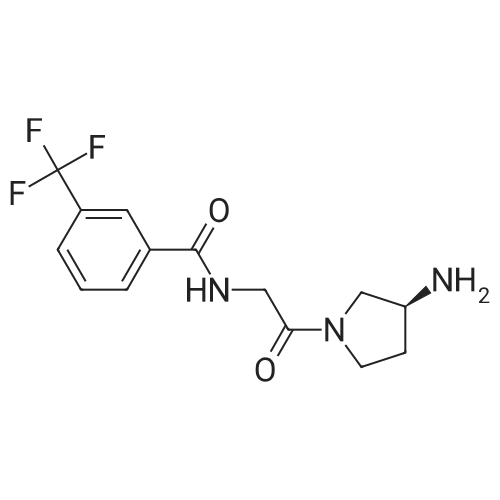 (S)-N-(2-(3-Aminopyrrolidin-1-yl)-2-oxoethyl)-3-(trifluoromethyl)benzamide
