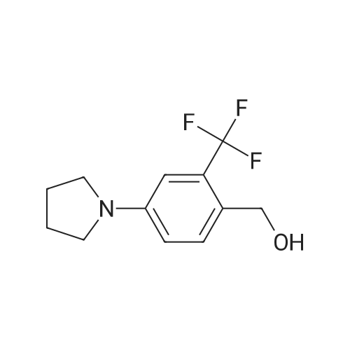 (4-(Pyrrolidin-1-yl)-2-(trifluoromethyl)phenyl)methanol