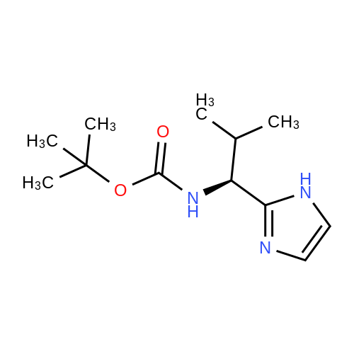 (S)-tert-Butyl (1-(1H-imidazol-2-yl)-2-methylpropyl)carbamate