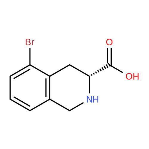 (R)-5-Bromo-1,2,3,4-tetrahydroisoquinoline-3-carboxylic acid