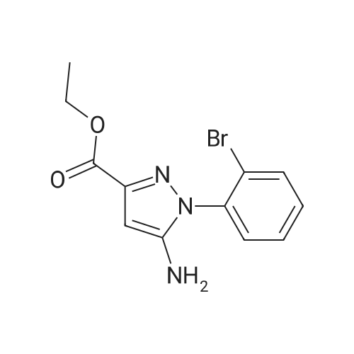Ethyl 5-amino-1-(2-bromophenyl)-1H-pyrazole-3-carboxylate