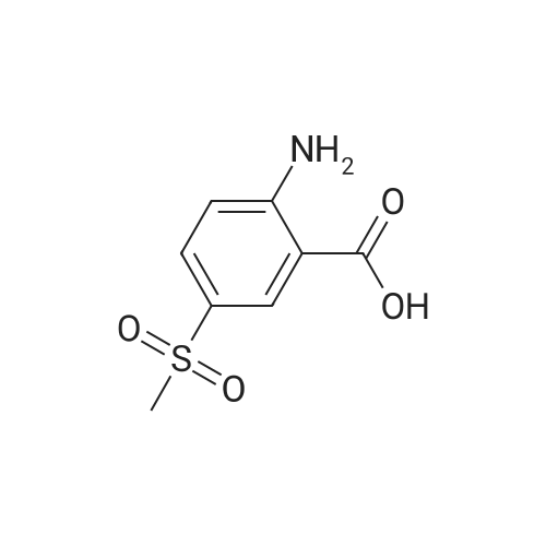 2-Amino-5-(methylsulfonyl)benzoic acid