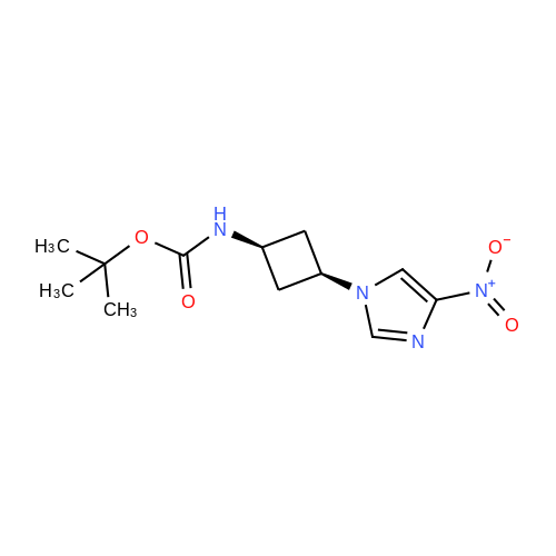 tert-Butyl ((1s,3s)-3-(4-nitro-1H-imidazol-1-yl)cyclobutyl)carbamate