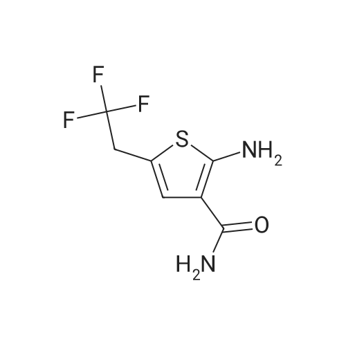2-Amino-5-(2,2,2-trifluoroethyl)thiophene-3-carboxamide