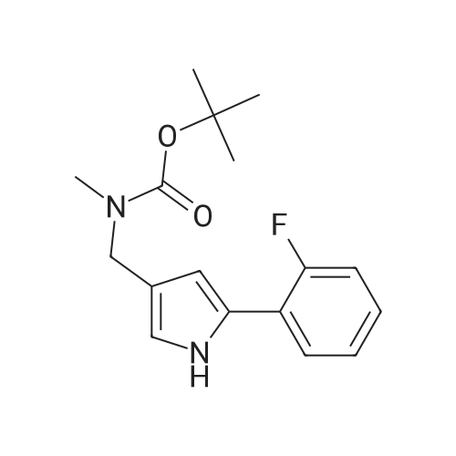 tert-Butyl ((5-(2-fluorophenyl)-1H-pyrrol-3-yl)methyl)(methyl)carbamate