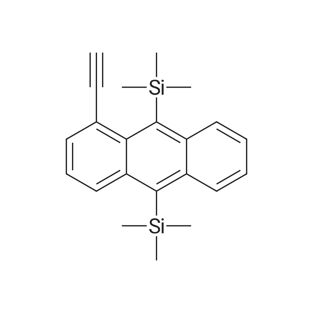 (1-Ethynylanthracene-9,10-diyl)bis(trimethylsilane)