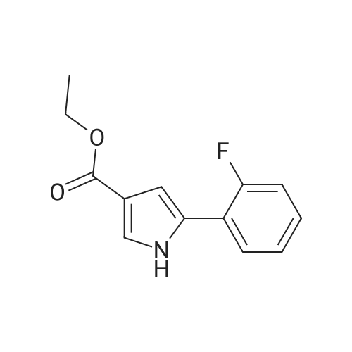 Ethyl 5-(2-fluorophenyl)-1H-pyrrole-3-carboxylate
