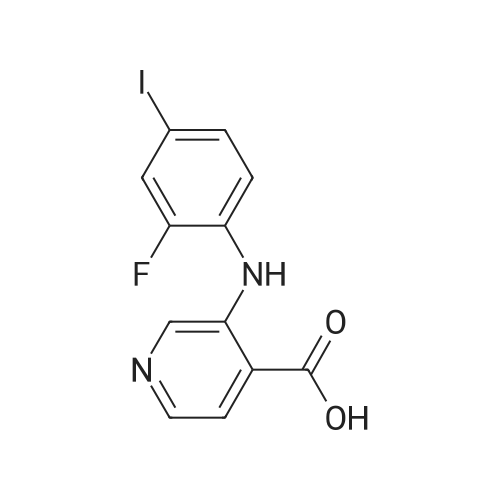 3-((2-Fluoro-4-iodophenyl)amino)isonicotinic acid
