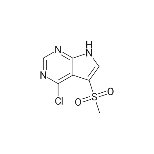 4-Chloro-5-(methylsulfonyl)-7H-pyrrolo[2,3-d]pyrimidine